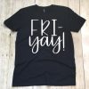 Friyay Black T-shirt ZK01