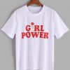 Girl Power Print T-shirt ZK01