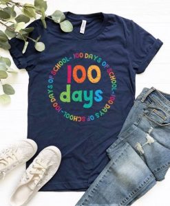 100 days School T-Shirt SR01