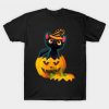 Cats Pumpkin Cute Gifts T-shirt ZK01