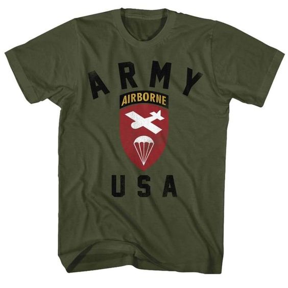 ARMY-US AIRBORNEILITARY T-shirt FD01