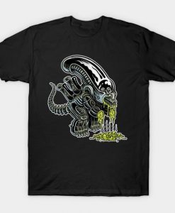 Aliens Logo Parody T-shirt FD25N
