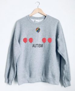 autism balloons sweatshirt FD2D