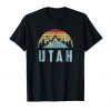 Utah Retro Vintage T-shirt ZL4M0