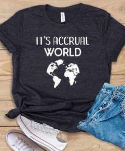 Accrual World T Shirt SP4JL0