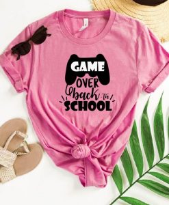 Game Over Go Back To School T-shirt ZR16JL0