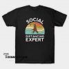 Social Distancing Vintage T-Shirt AL27N0