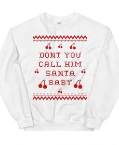 Santa Baby Sweatshirt SD25F1