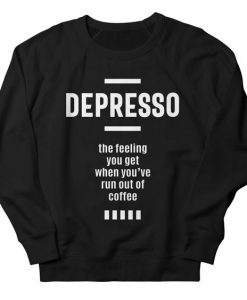 Depresso Coffee Love Sweatshirt AG22MA1