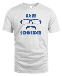 36 davis schneider glasses and moustache T-shirt